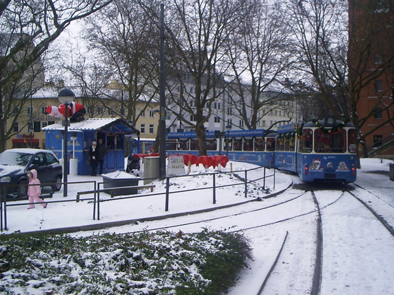 Christkindltram am Sendlinger Tor