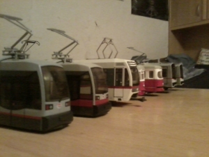 Meine Straßenbahnmodelle Teil VI