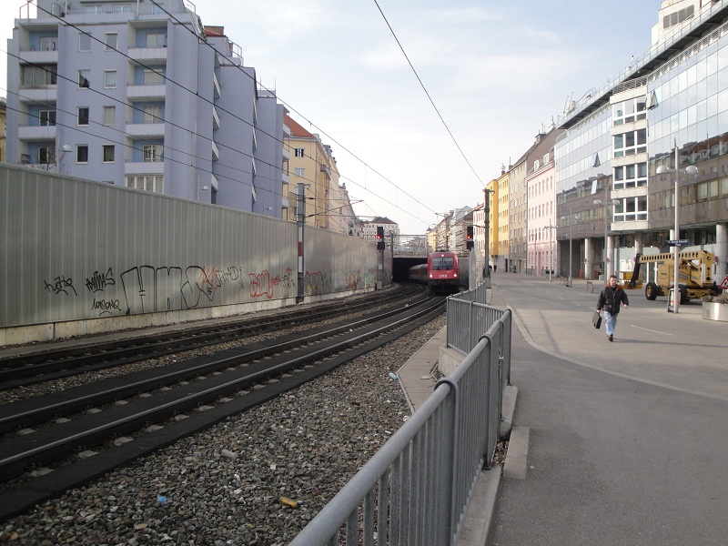 Umleitung EC Züge über Wien Prater