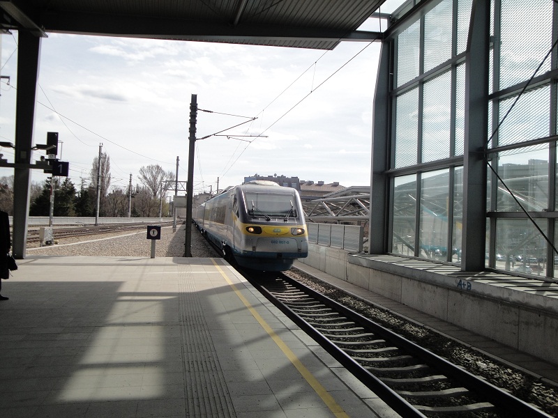 Umleitung EC über Wien Prater Teil 2
