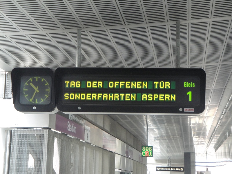 U2 Probefahrt