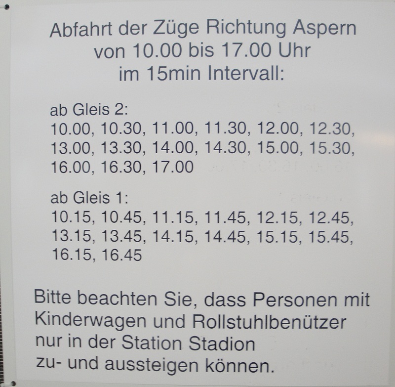 U2 Probefahrt 2