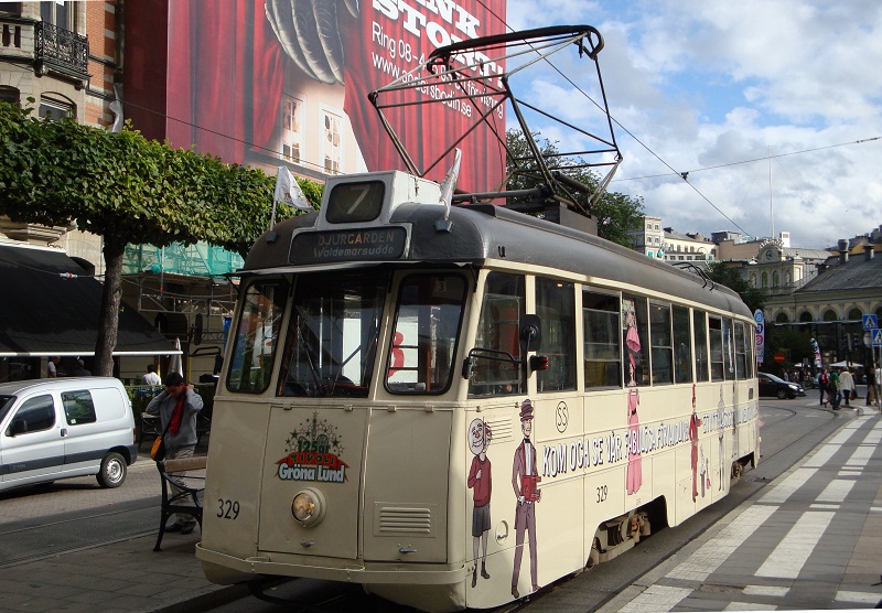 Museumsstraßenbahn Stockholm 3