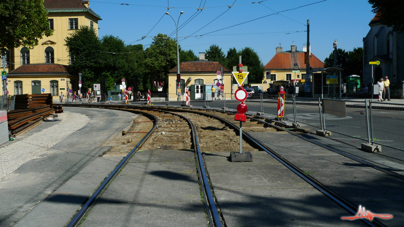 2010/08/01 | Gleisbauarbeiten in der Hietzinger Hauptstraße