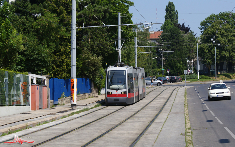 2010/07/03 | Ablenkung der Linie 37 nach Grinzing