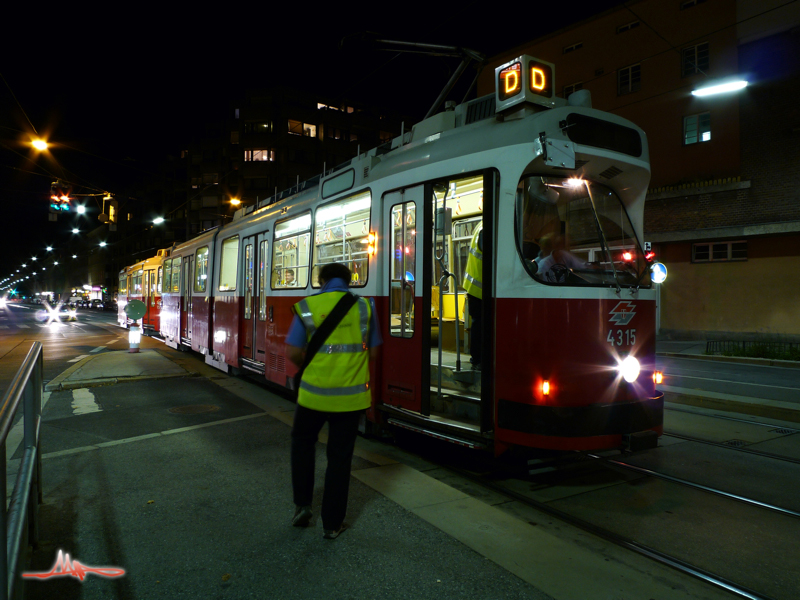 2010/08/16 | Liegengebliebener Zug (4315 + 1515) der Linie D in Heiligenstadt - Bild 01