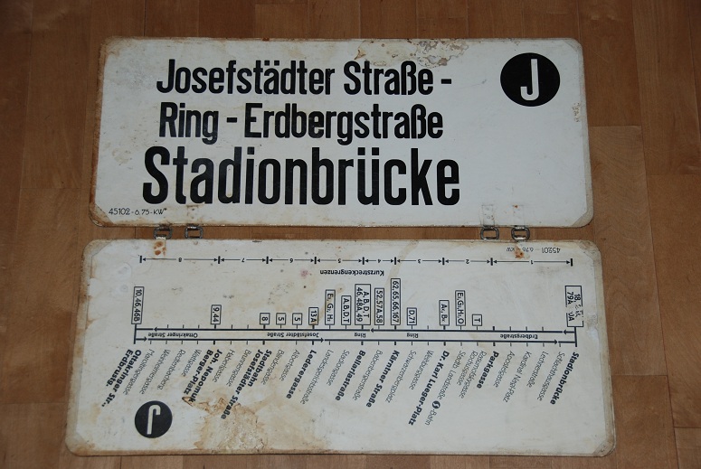 Tafeln/Schilder 9, 18, 46 und J 7