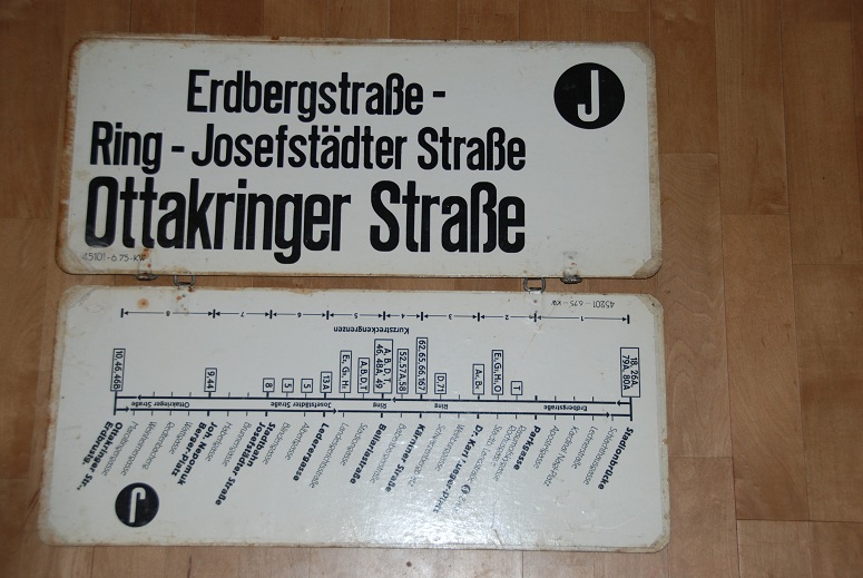 Tafeln/Schilder 9, 18, 46 und J 9