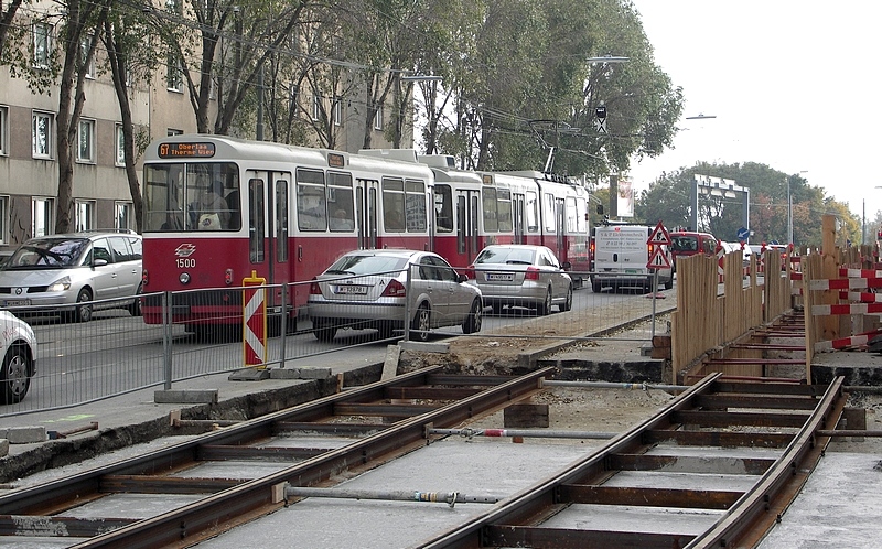 Vorarbeiten U1/Süd - 023