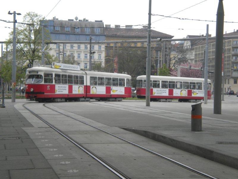 Linie 5 am Praterstern