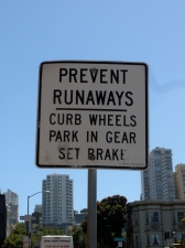 San Francisco Road Sign