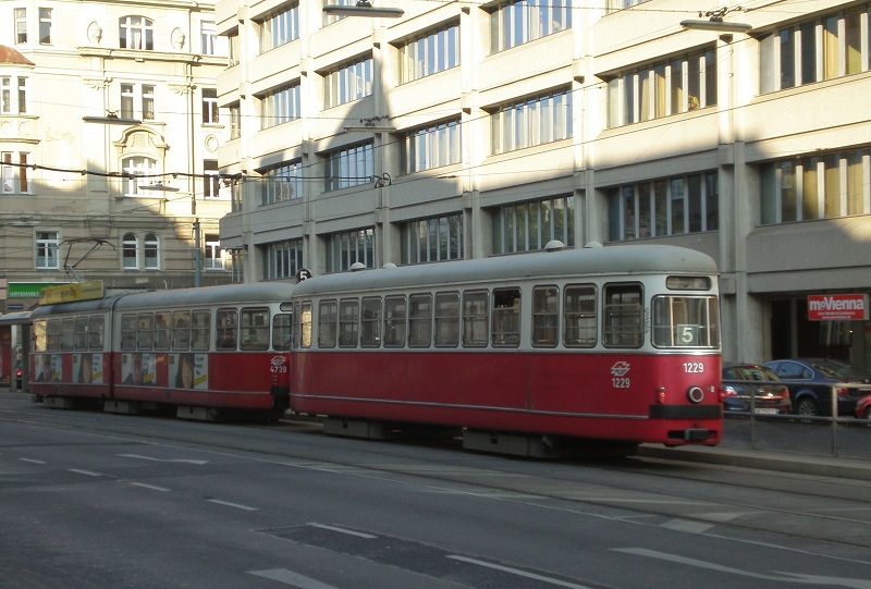 Linie 5 Richtung Nußdorfer Str. 5