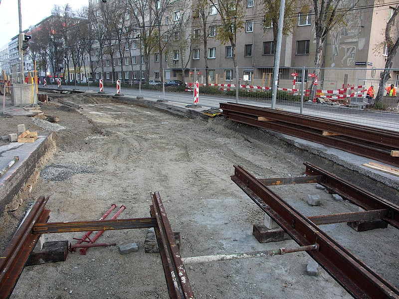 Vorarbeiten U1/Süd - 105
