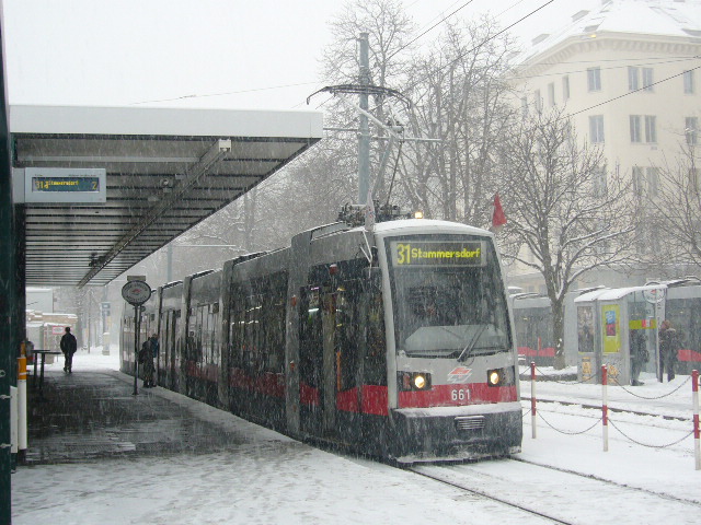 Schnee-Expreß am 31er