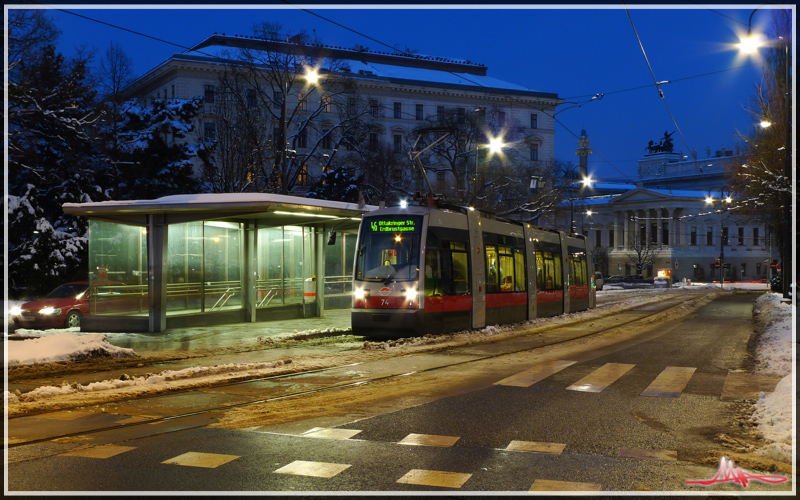 2010/12/04 | Ablenkung der Linie 46 nach Ottakring