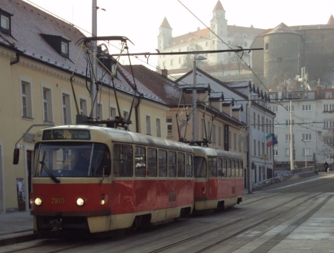 Tatra T3 7815 + 7816 - Linie 1