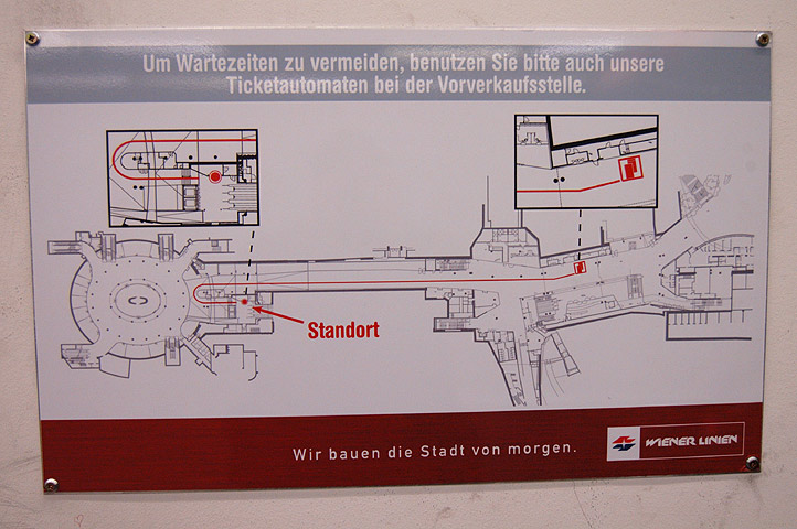 Wartezeit-Optimierung für Ticketkäufer am Karlsplatz