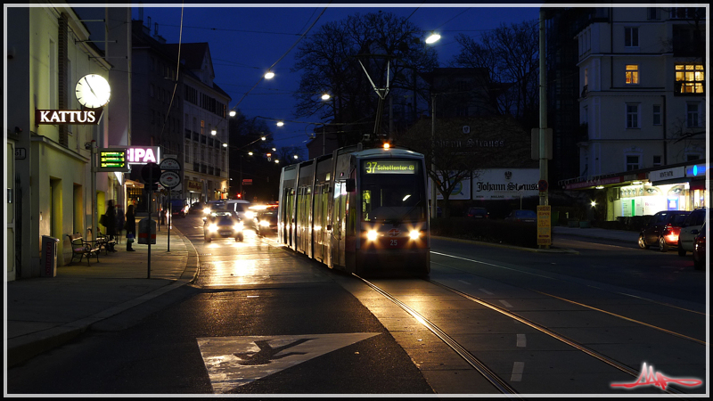 2011/01/21 | Ablenkung der Linie 37 nach Grinzing