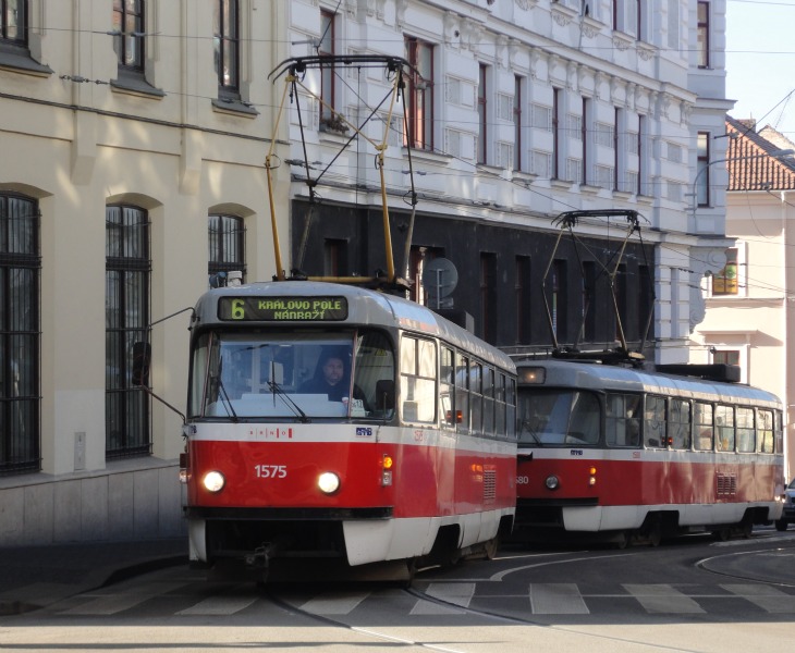 Tatra T3G 1575+1580 - Linie 6