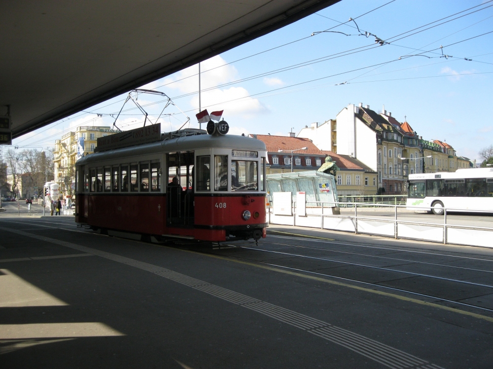 T1 408 als Sonderwagen in Hietzing