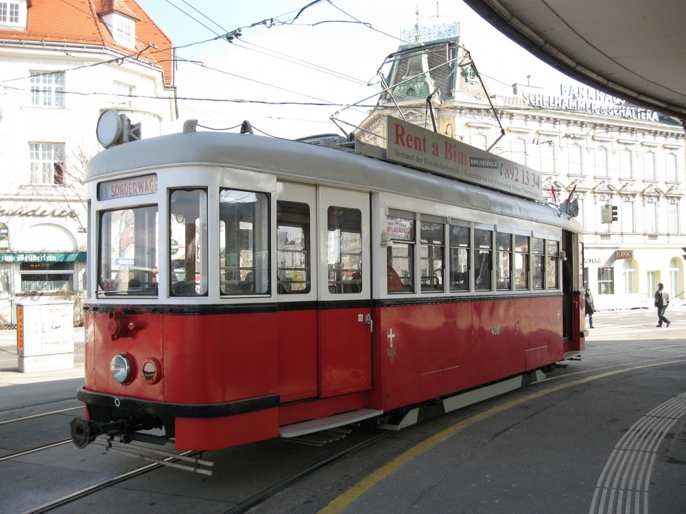 T1 408 als Sonderwagen in Hietzing