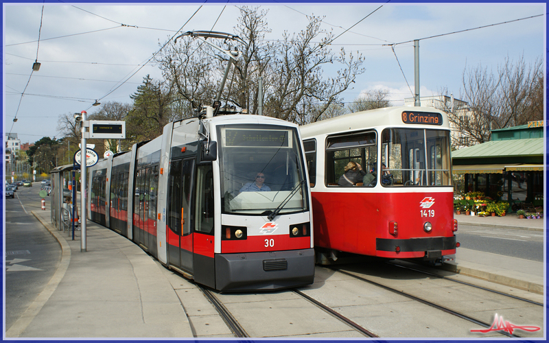 2011/04/02 | Ablenkung der Linie 37 nach Grinzing