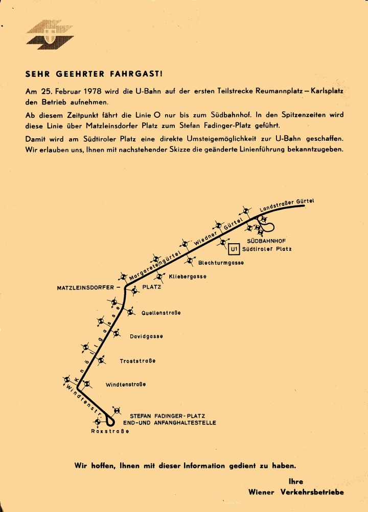 1978-02-25: Linie O
