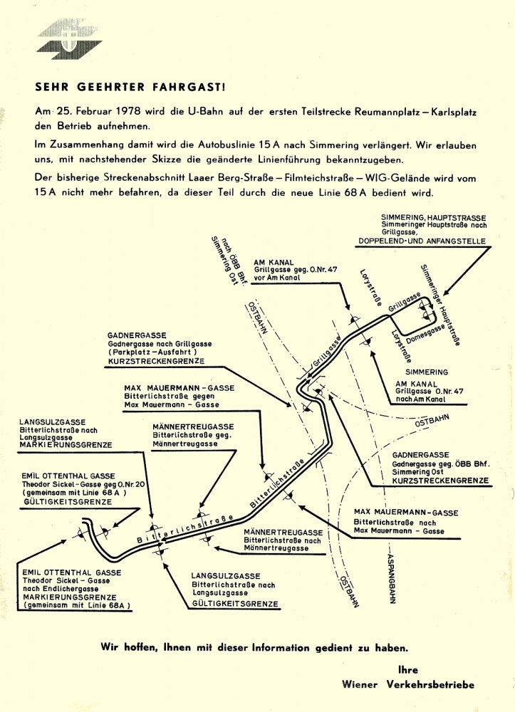 1978-02-25: Linie 15A