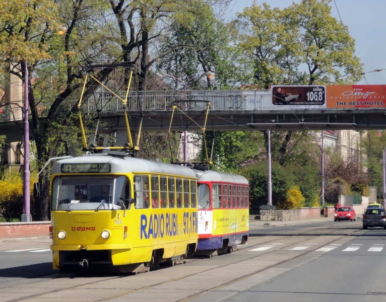 Tatra T3SUCS 168+169 - Linie 4