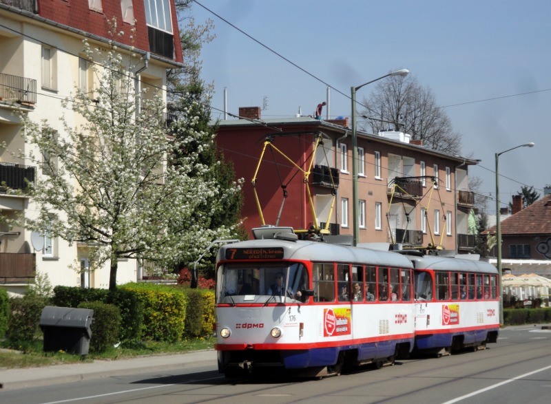 Tatra T3SUCS 176+177 - Linie 7
