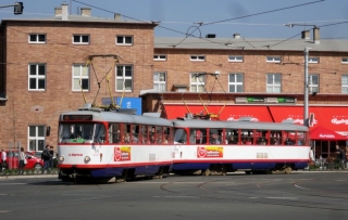 Tatra T3SUCS 174+175 - Linie 6