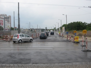 2011 05 15 Provisorische Verkehrsführung