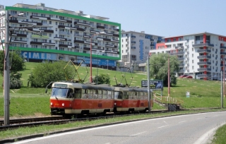 Tatra T3 7727+7728 - Linie 4