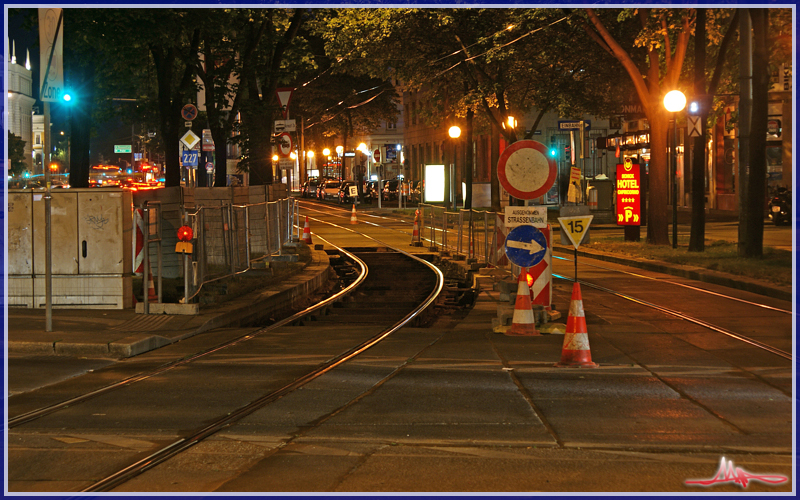 2011/05/21 | Vorarbeiten für den Einbau eines Gleisbogens vom Kai zur Schwedenbrücke