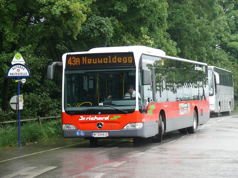 Die Autobuslinie 43A