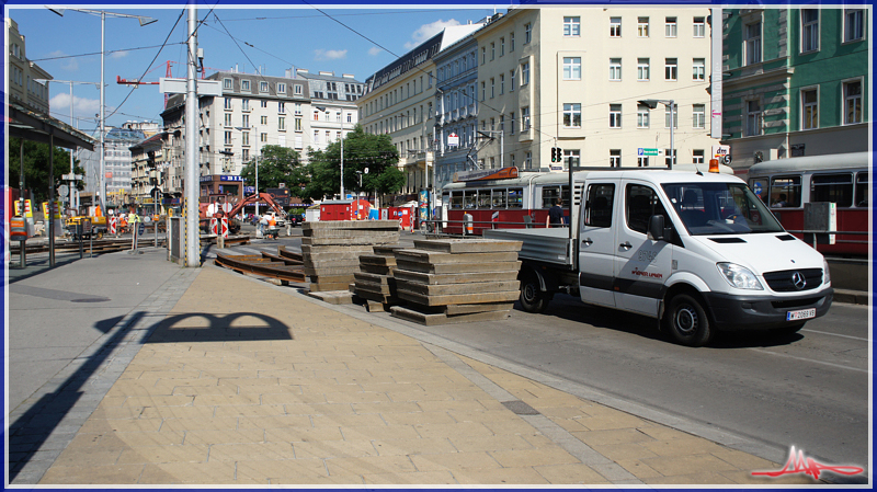 2011/06/11 | Gleisbauarbeiten am Julius-Tandler-Platz - Bild 01