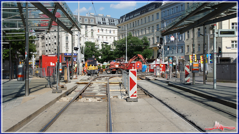 2011/06/11 | Gleisbauarbeiten am Julius-Tandler-Platz - Bild 02