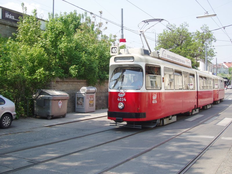 E2 4034 + c5 1434 auf Linie 40