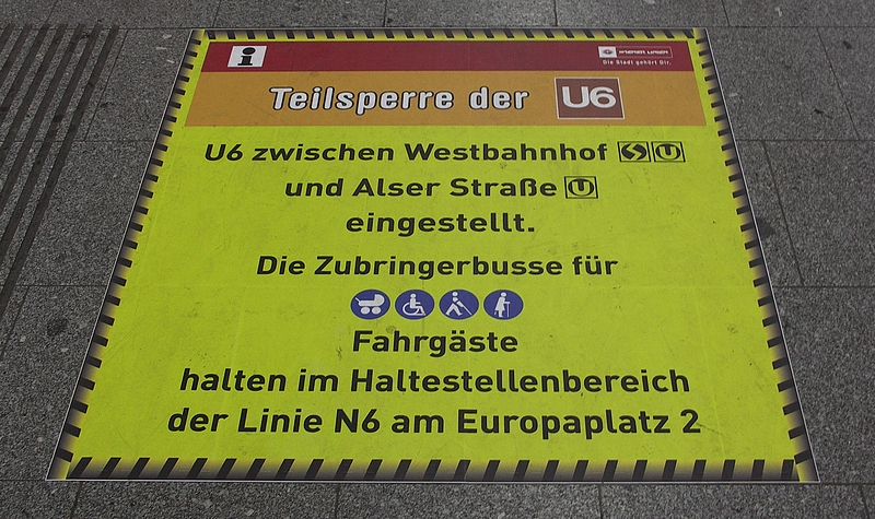 Teilsperre U6 - 004