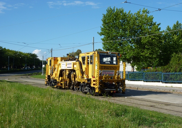 STRABAG Gleisbaumaschine