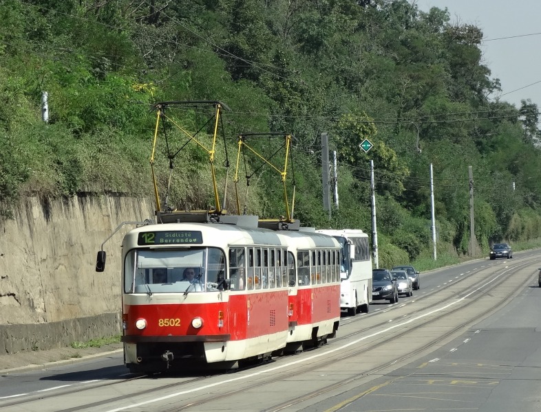 Tatra T3 8502 - Linie 12