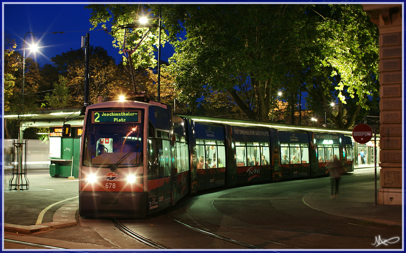 2011/09/16 | 678 als Zug der Linie 2 bei der Bellaria