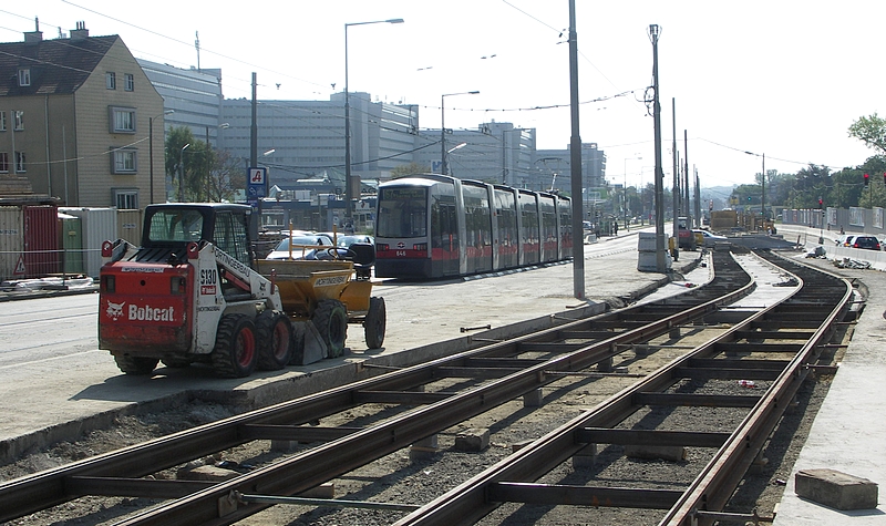 Vorarbeiten U1/Süd - 158