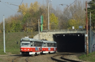 Tatra T3R.P 1595+1564 - Linie 1