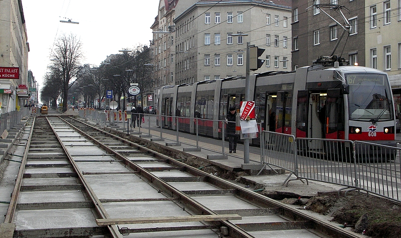 Vorarbeiten U1/Süd - 185