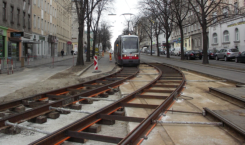 Vorarbeiten U1/Süd - 225