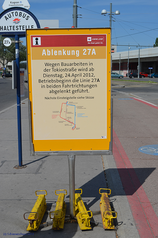 2012-05-18 _ Bauarbeiten Linie 25neu Kagran