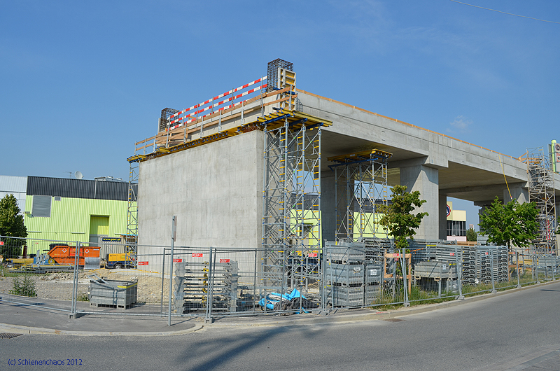 2012-06-19 _ Bauarbeiten Linie 26neu Gewerbepark
