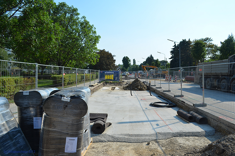 2012-06-19 _ Bauarbeiten Linie 26neu Ziegelhofstraße
