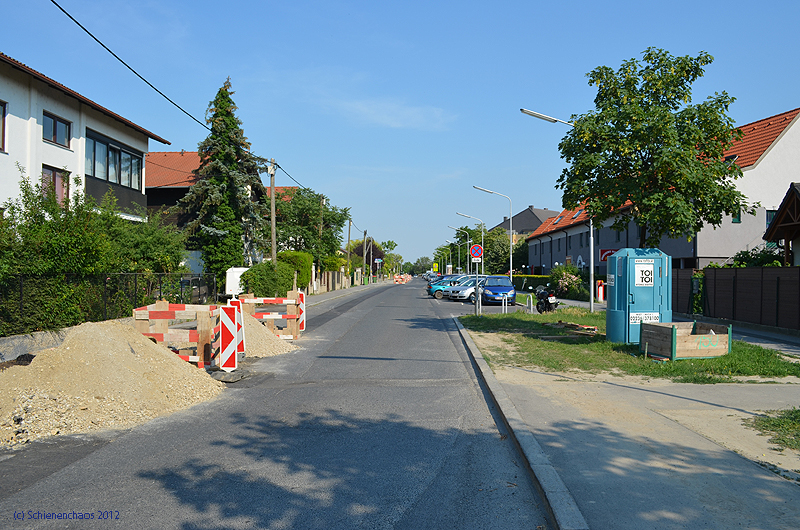 2012-06-19 _ Bauarbeiten Linie 26neu Am Heidjöchl